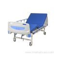 manual double crank hospital bed